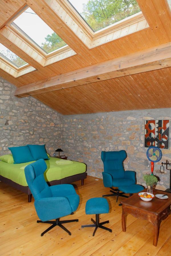 Moulin D'Entre Les Roches Bed & Breakfast Puivert Eksteriør bilde